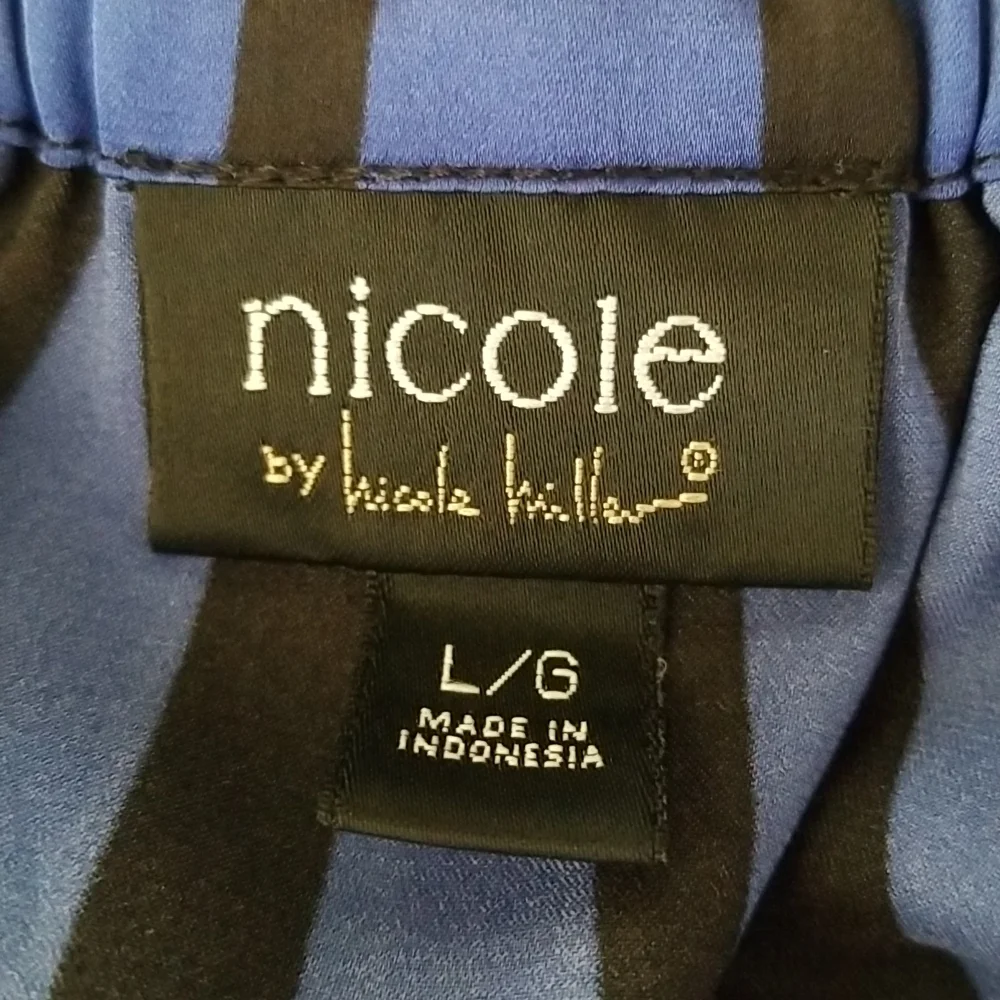 Nicole  Miller blouse Vibrant  Colors.Sz.L - Picture 5 of 15